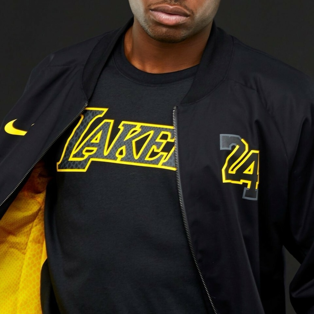 Nike Los Angeles Lakers Kobe 24 Mamba Modern Varsity jacket Sz 2XL NWOT - RARE